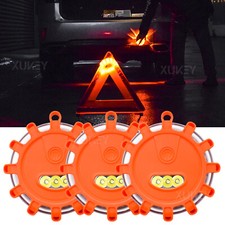 Car Emergency Kit Van Breakdown LED Road Flares Warning Light 3X Visibility Sign