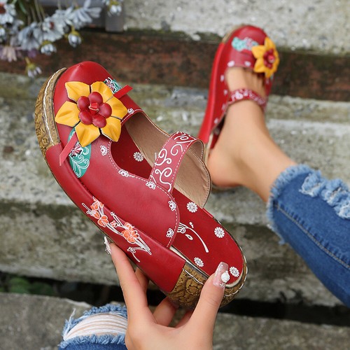 Women platform wedge sandals - women's,