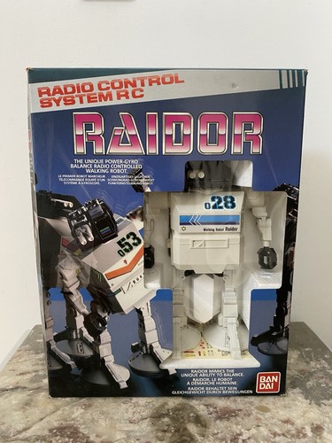 Rare walking robot raidor - raidor, nib