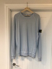 Authentic Stone Island Sweatshirt Jumper Sky Blue Extra Large