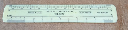 Vintage conversion ruler - vintage,