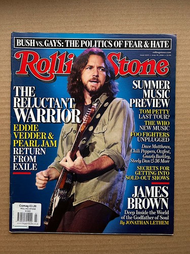 Pearl jam rolling stone - rolling,