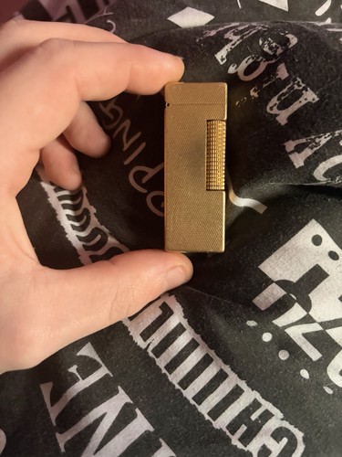 Dunhill rollagas gold plated - rollagas, gold-plated