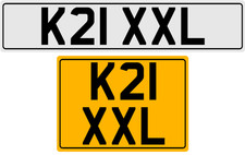 BIG XL NUMBER PLATE K21 XXL