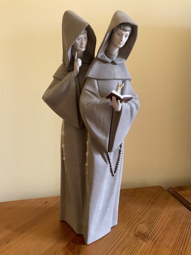 Lladro monks praye - lladro, (5155)