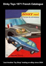 Dinky French Catalogue 1971 - Mint Condition 24 full colour pages