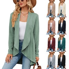 Womens Waterfall Cardigans