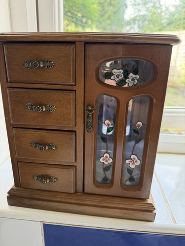 Vintage wooden wardrobe - vintage,