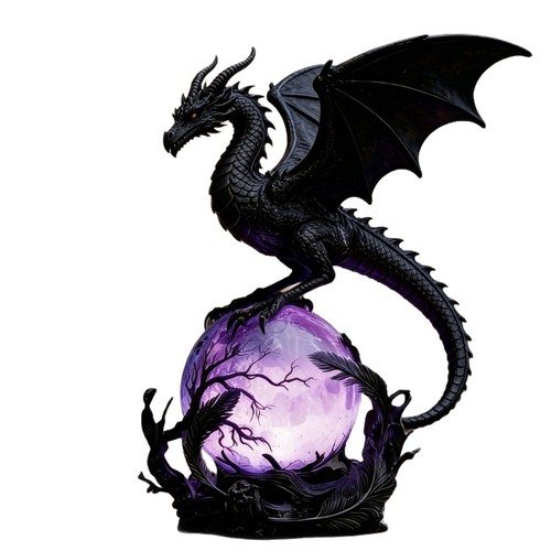 Halloween gothic dragon - halloween,