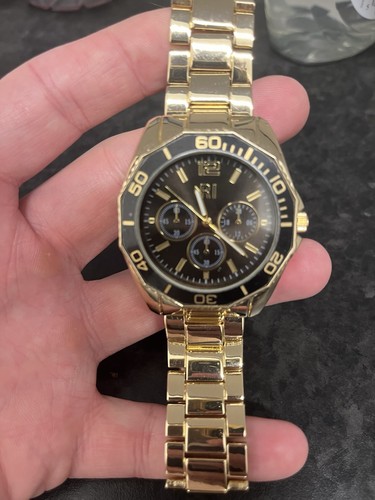 River island gold watch - gold, r1