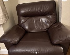 Leather Recliner Armchair