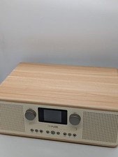 READ DESCRIP Pure Classic C-D6 music system CD player DAB/FM radio white oak
