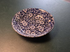 Small Burleigh Calico Blue dish – 12cm – Excellent Condition