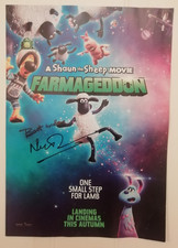 Shaun The Sheep Hand Signed
