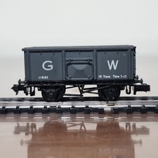 Graham Farish 2204 N Gauge 16 Ton GWR Steel Mineral Wagon Rn.110134 Unboxed