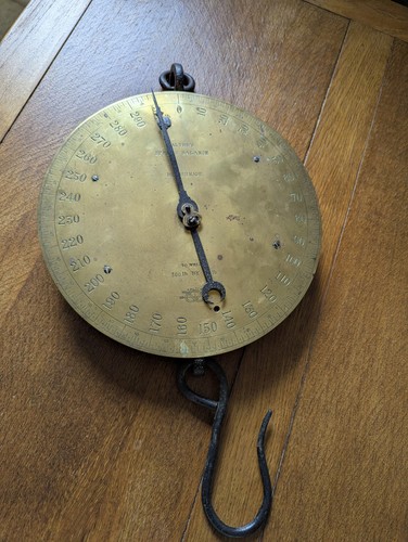 Antique salter spring - antique,