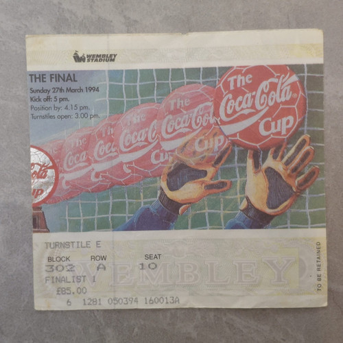 Ticket stub aston villa - stub-aston, v