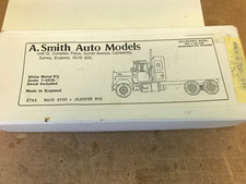 HEAVY / HAULAGE A.S.A.M. KENWORTH , MACK , AND WHITE 1/48 SCALE KITS