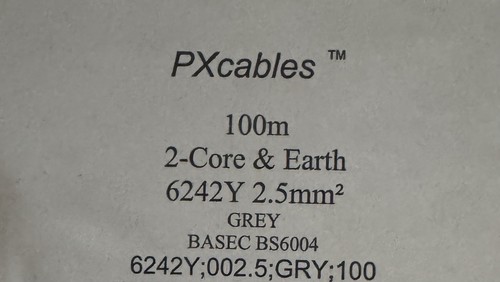 5mm twin and earth - 2., cables