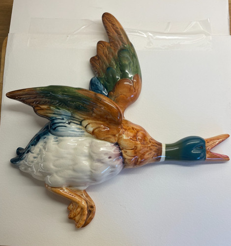 Beswick flying mallard duck - flying,