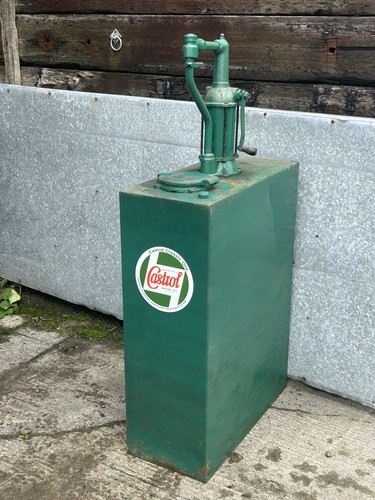 Vintage castrol forecourt - vintage, oil