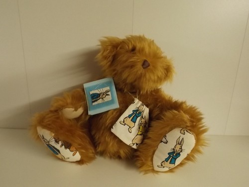 Handmade teddy bear with peter - bear,