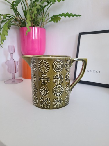 Portmeirion totem green jug - portmeirion,