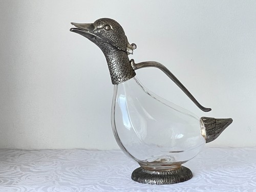 Wonderful silver plated duck - wonderful,