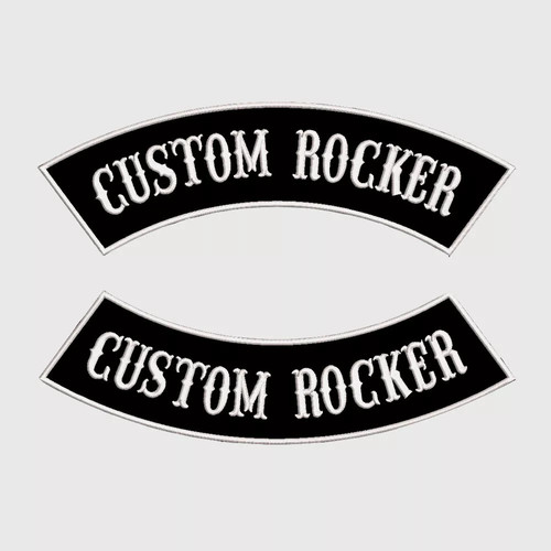 Custom rocker back patch - custom,