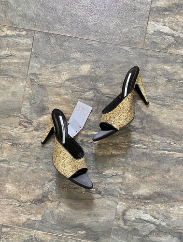 Zara gold glitter - glitter, high