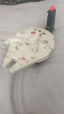 1996 Star Wars Millennium Falcon Foam Disc Shooter Milton Bradley With Discs