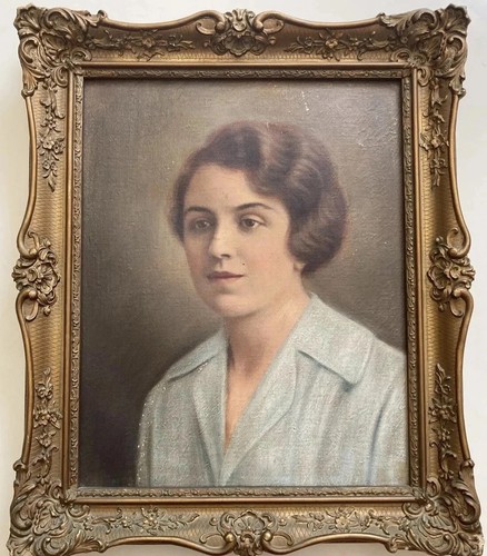 Antique oil painting g - oil,