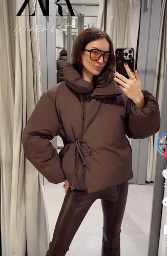 Zara short quilted - quilted, anorak