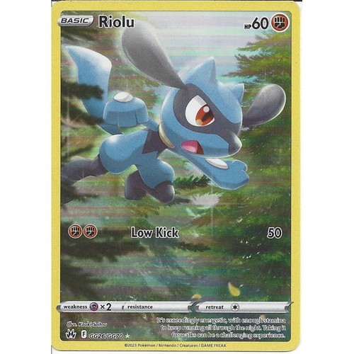 Riolu gg26 gg70 pokemon tcg - riolu,