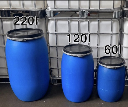 Shipping storage blue barrel - shipping,