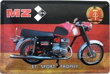 Metal sign 40 x 30 cm GDR