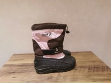 KAMIK LADIES PINK & BROWN