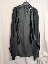 Boohoo ladies size M/L black bottom cover up skirt beachwear