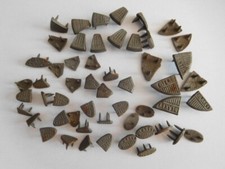 Vintage Blakey shoe protectors, segs. Variety of types,sizes.