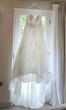 Wedding Dress Corset Back Fitting 12-14 Petite 