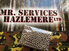 BAG of 500 x 6mm BB  BBs Nickel Plated Steel CATAPULT Ammo PREMIUM SMK PRECISION