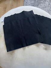 Dunelm Black Place mats X4 Dining Tableware Washable