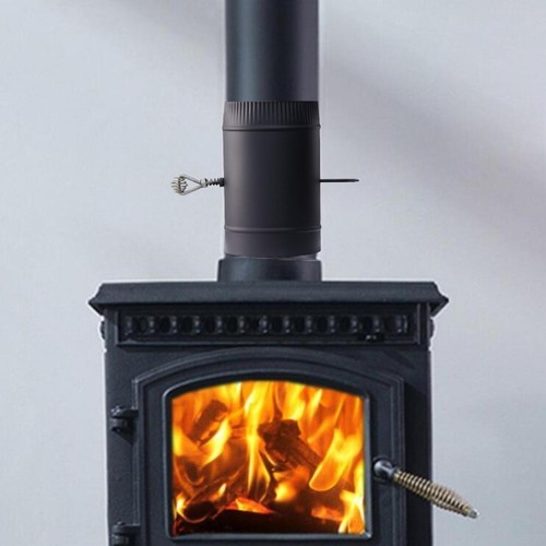 Stove pipe with damper - damper,