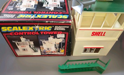 Scalextric control tower - control,