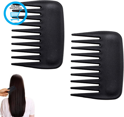 2pcs wide tooth combs - 2pcs, anti