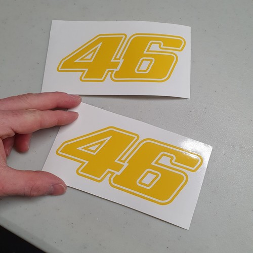 Rossi decal sticker - x, 46