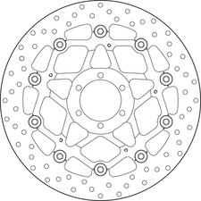 BREMBO Floating brake disc