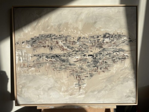 Large mountain abstract - mountain,