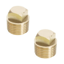 2Pcs 1/2 Inch NPT Drain Plug Rib Garboard Bung Transom Brass Boat Plug Speedboat