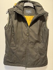 Howies Khaki Green  Gilet  Sleeveless Body Warmer Jacket Dize Uk14